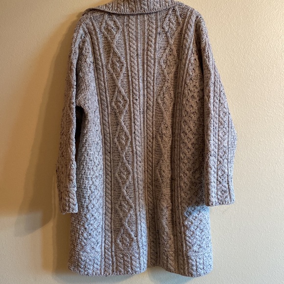 Wool sweater made in Ireland - Picture 4 of 5